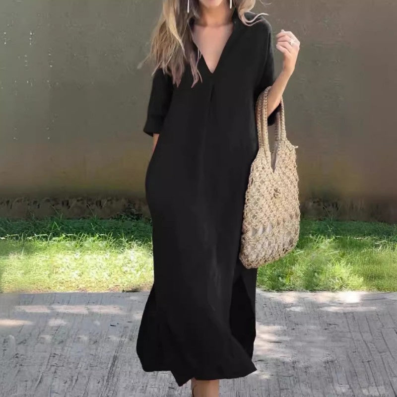 Rochie V Elegantă pentru doamne, colectia de Vara