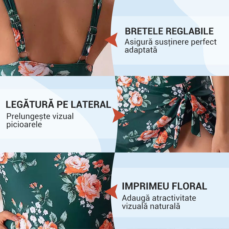 🩱 Costum de baie dintr-o singură piesă pentru femei - Slim fit
