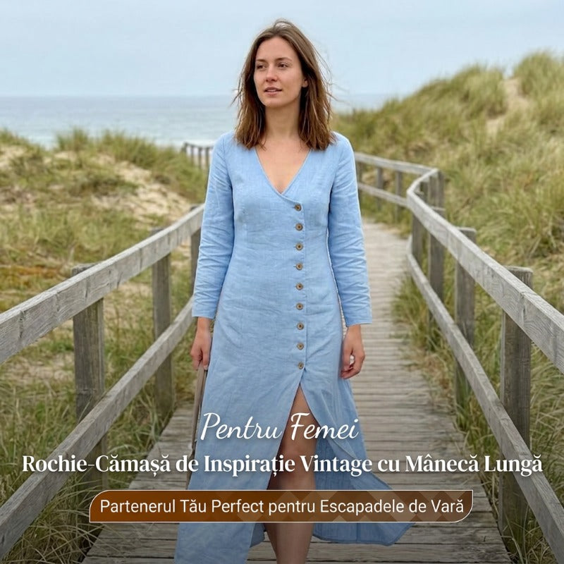 Rochie Vintage Elegantă Confort Stil Zilnic