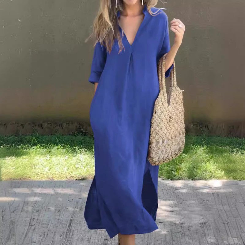 Rochie V Elegantă pentru doamne, colectia de Vara