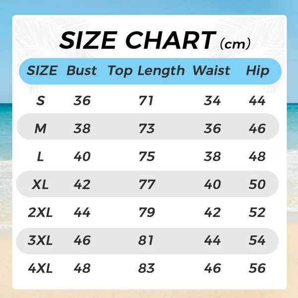 Set Plajă Curcubeu Plus Size